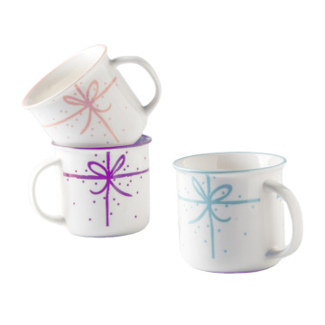 Custom Logo Printing Enamel mug, Enamel Camping Mug Print Decal Wholesale Enamel Coffee Mug